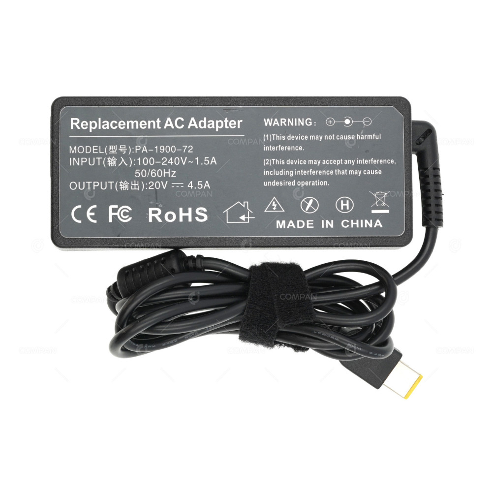 PA-1900-72 AC ADAPTER 20V 4,5A -